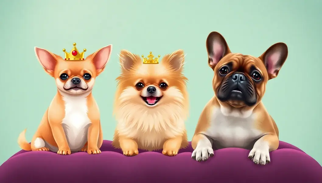 Small dogs, big attitudes: Meet America’s royal little pups.