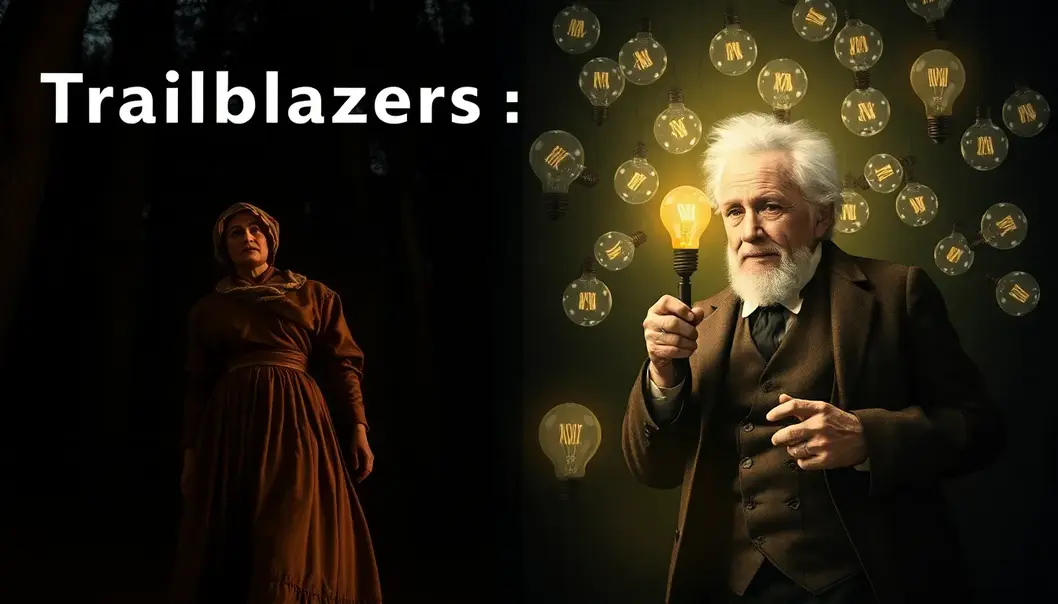 Harriet Tubman and Thomas Edison: Two Trailblazers Who Changed the World.
